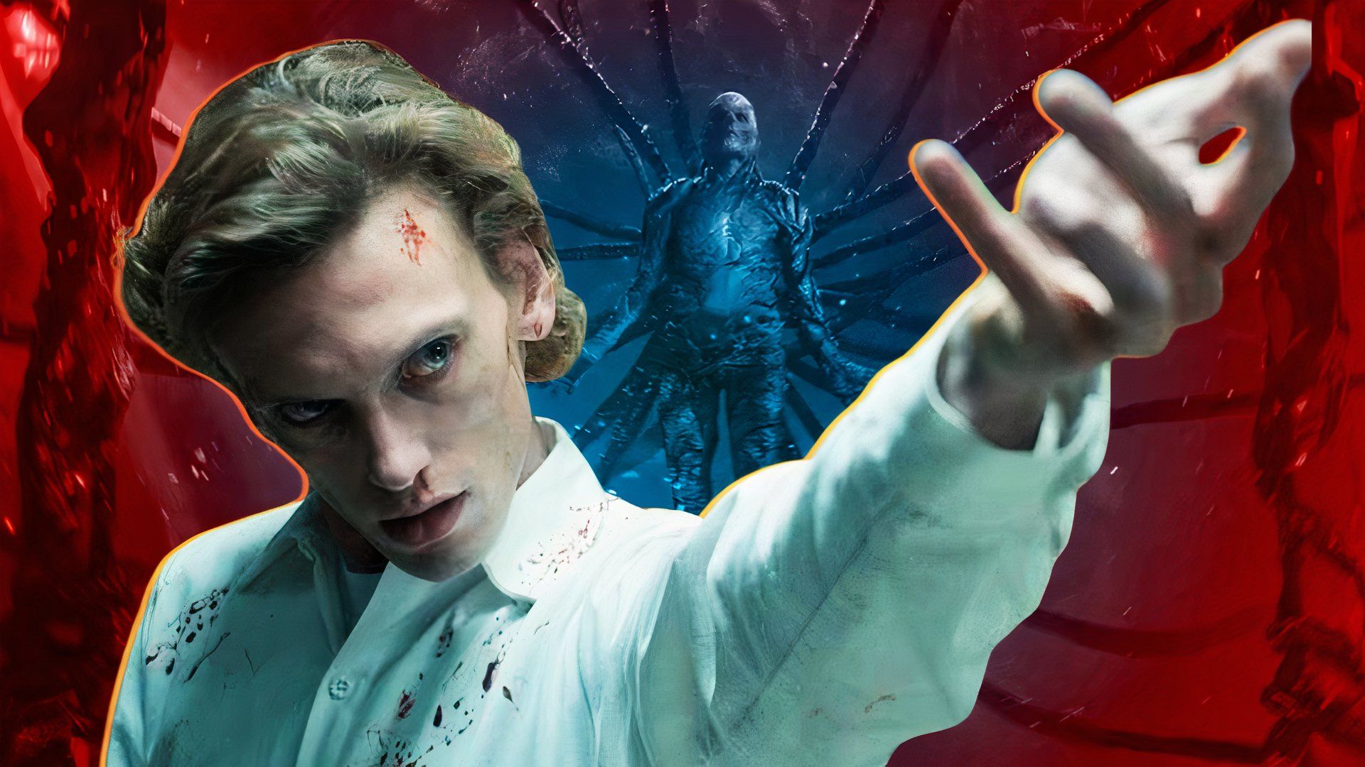 Jamie Campbell Bower as Henry Creel Vecna in Stranger Things