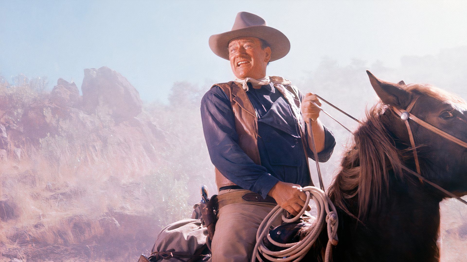 Why Clint Eastwood and John Wayne Never Worked Together, Explained