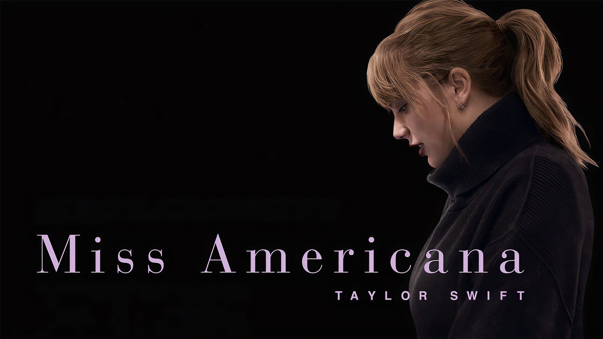 Poster for the 2022 Netflix original Miss Americana Taylor Swift