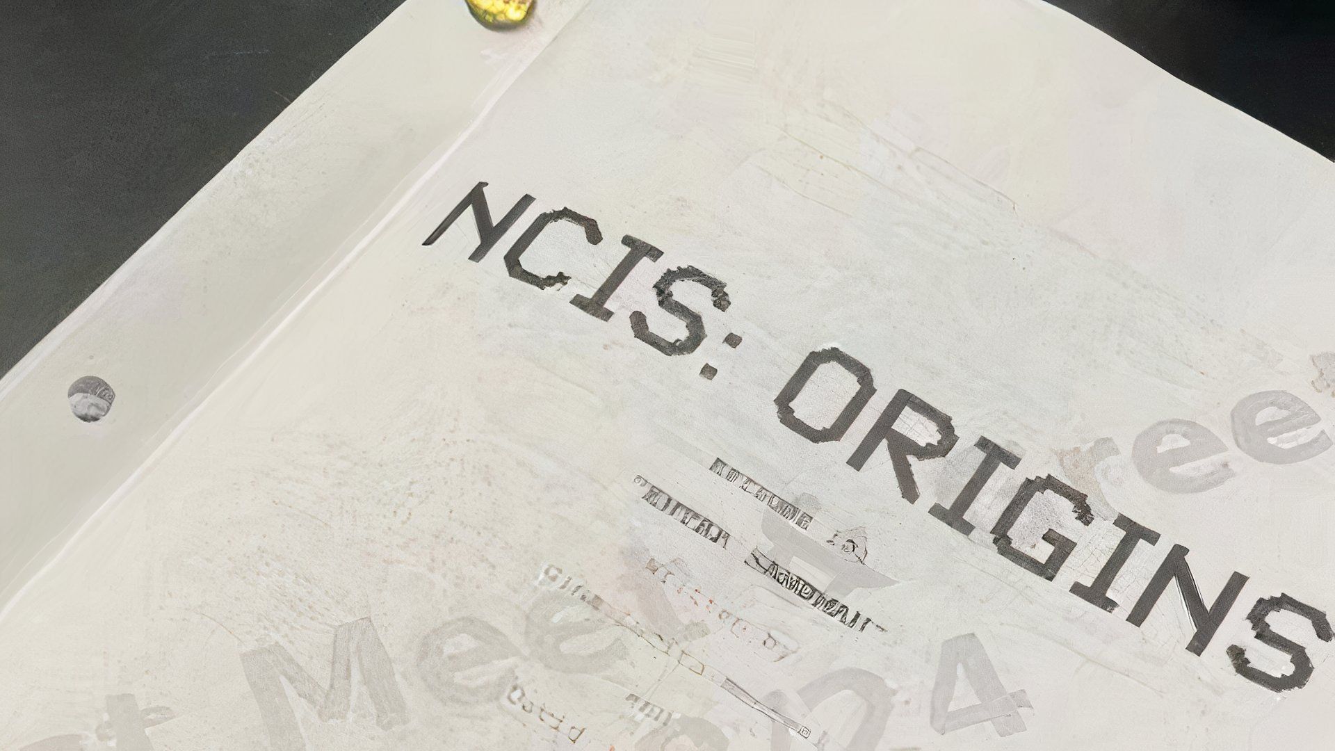 NCIS Origins Script Mareil Molino