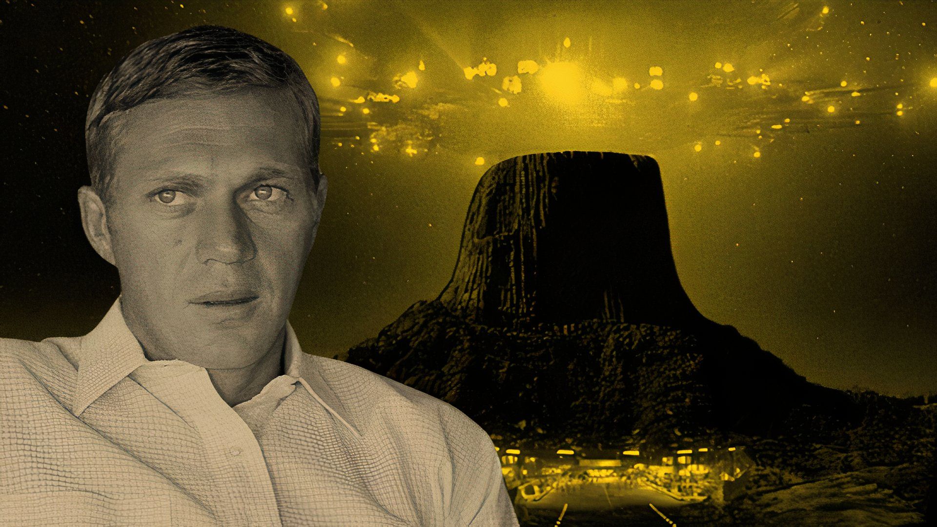 A custom image of Steve McQueen and Close Encounters of the Third Kind
