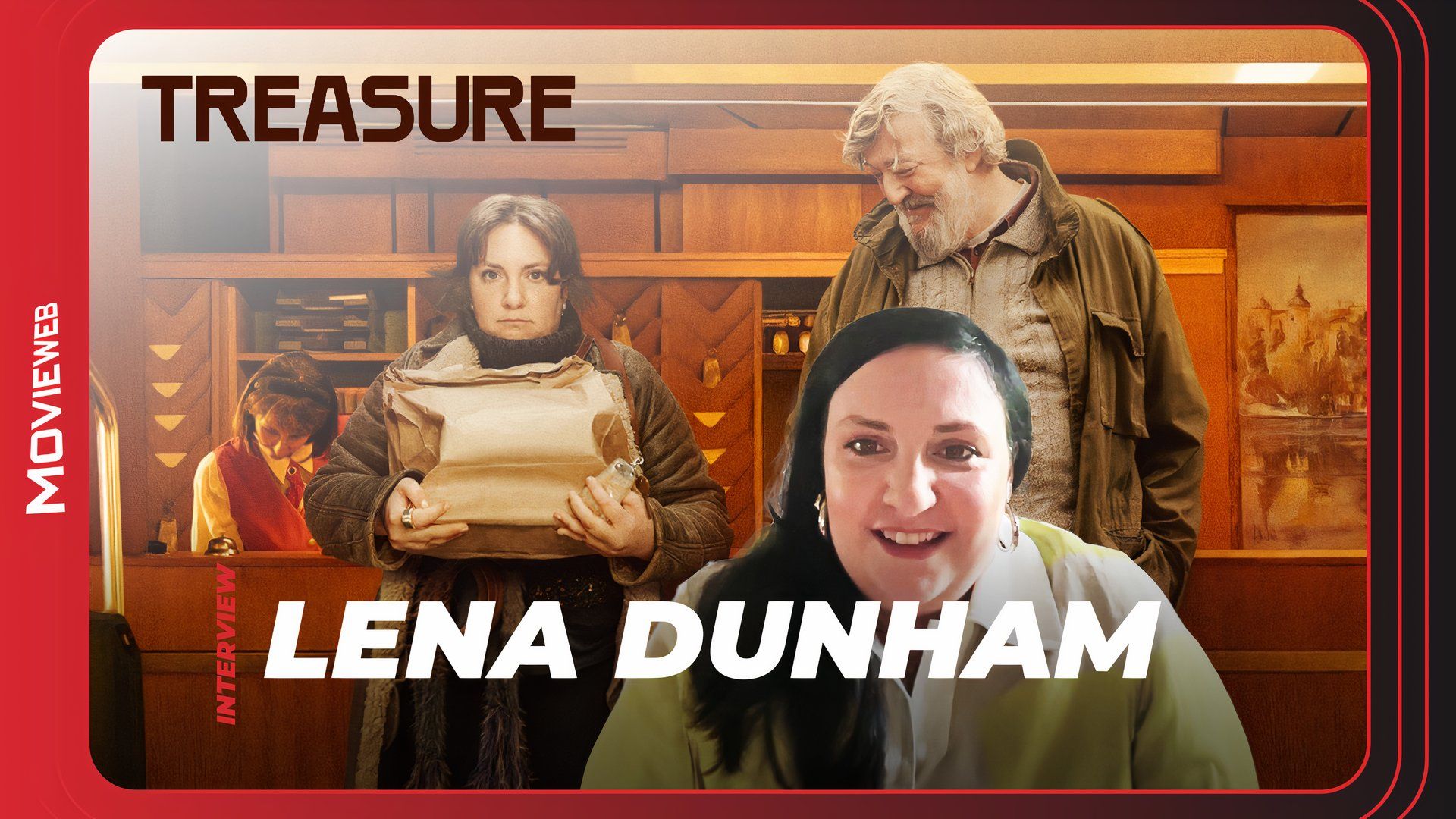 Lena Dunham Praises Treasure Co-Star Stephen Fry