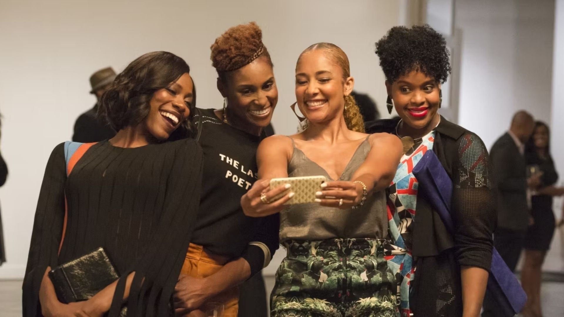 Yvonne Orji, Issa Rae, Amanda Seales, and Natasha Rothwell, Insecure