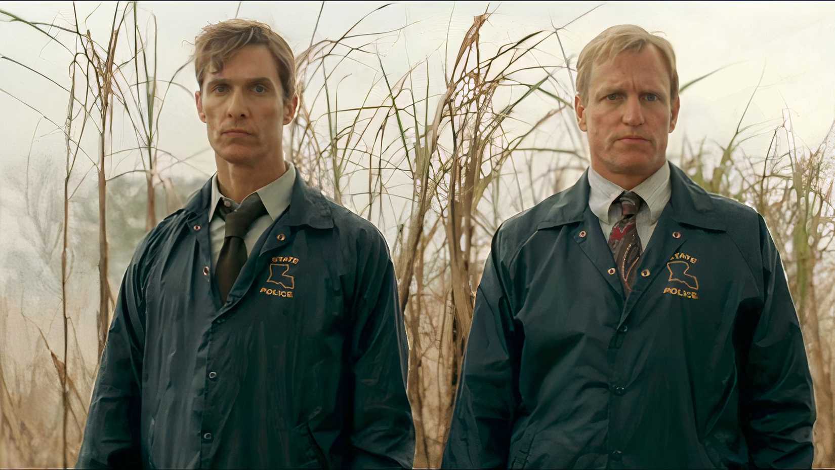 Matthew McConaughey and Woody Harrelson in True Detective Season One 