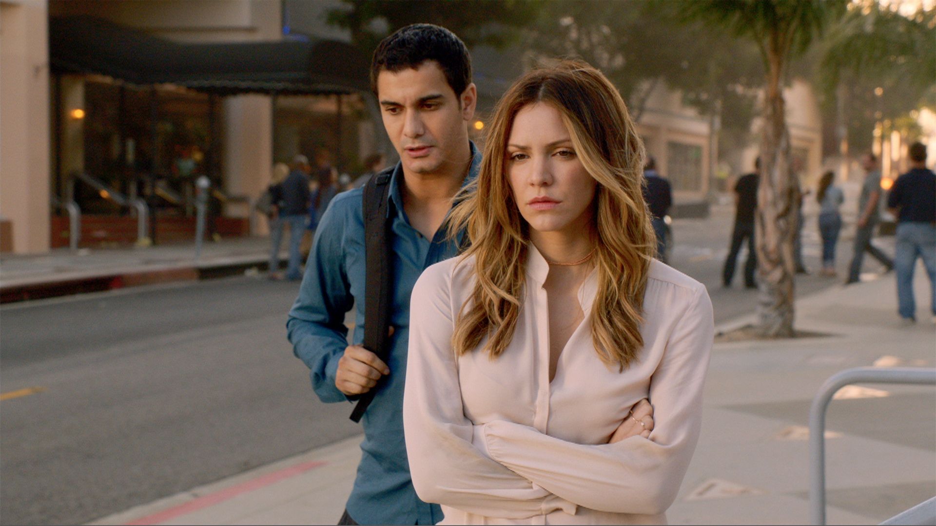 Elyes Gabel & Katharine McPhee in Scorpion 