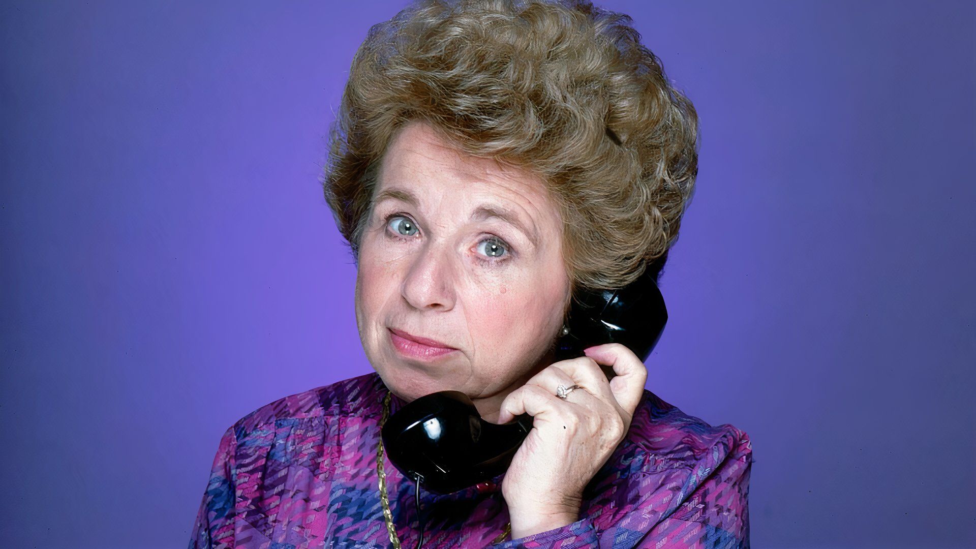 Dr. Ruth on the phone