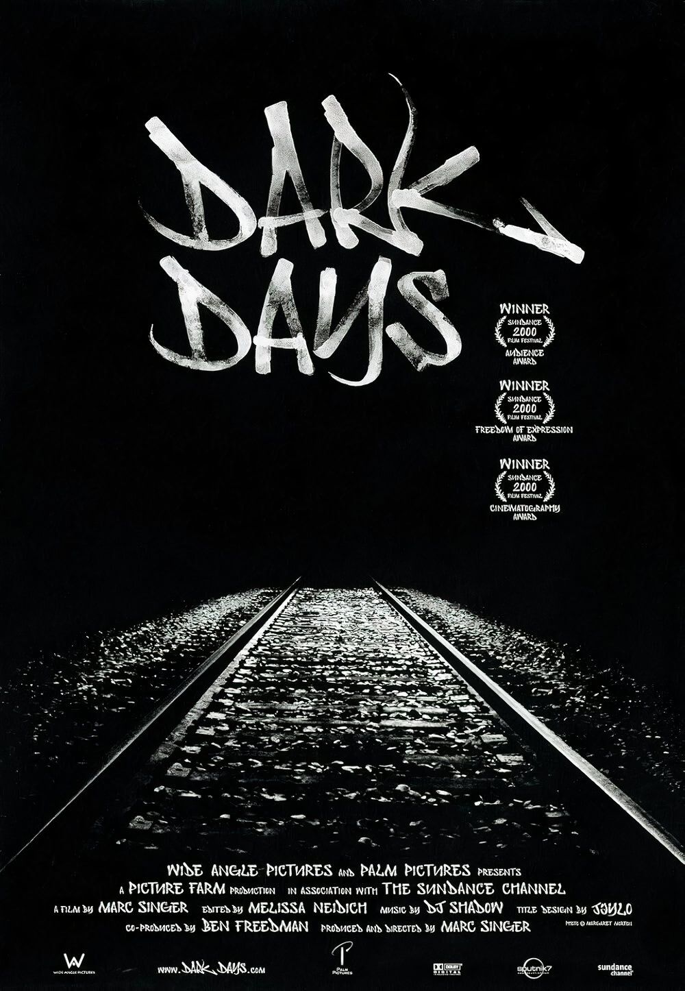 The official poster for Dark Days