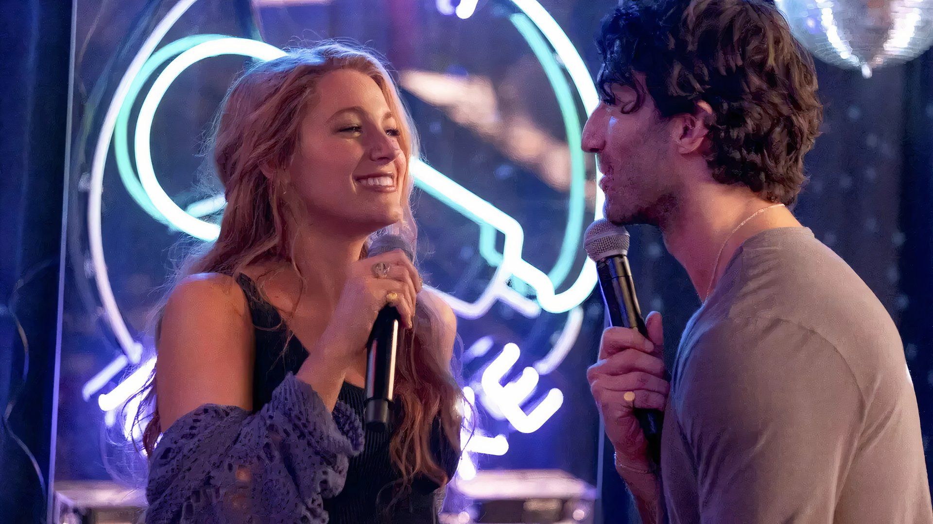 The song ends with Blake Lively and Justin Baldoni singing