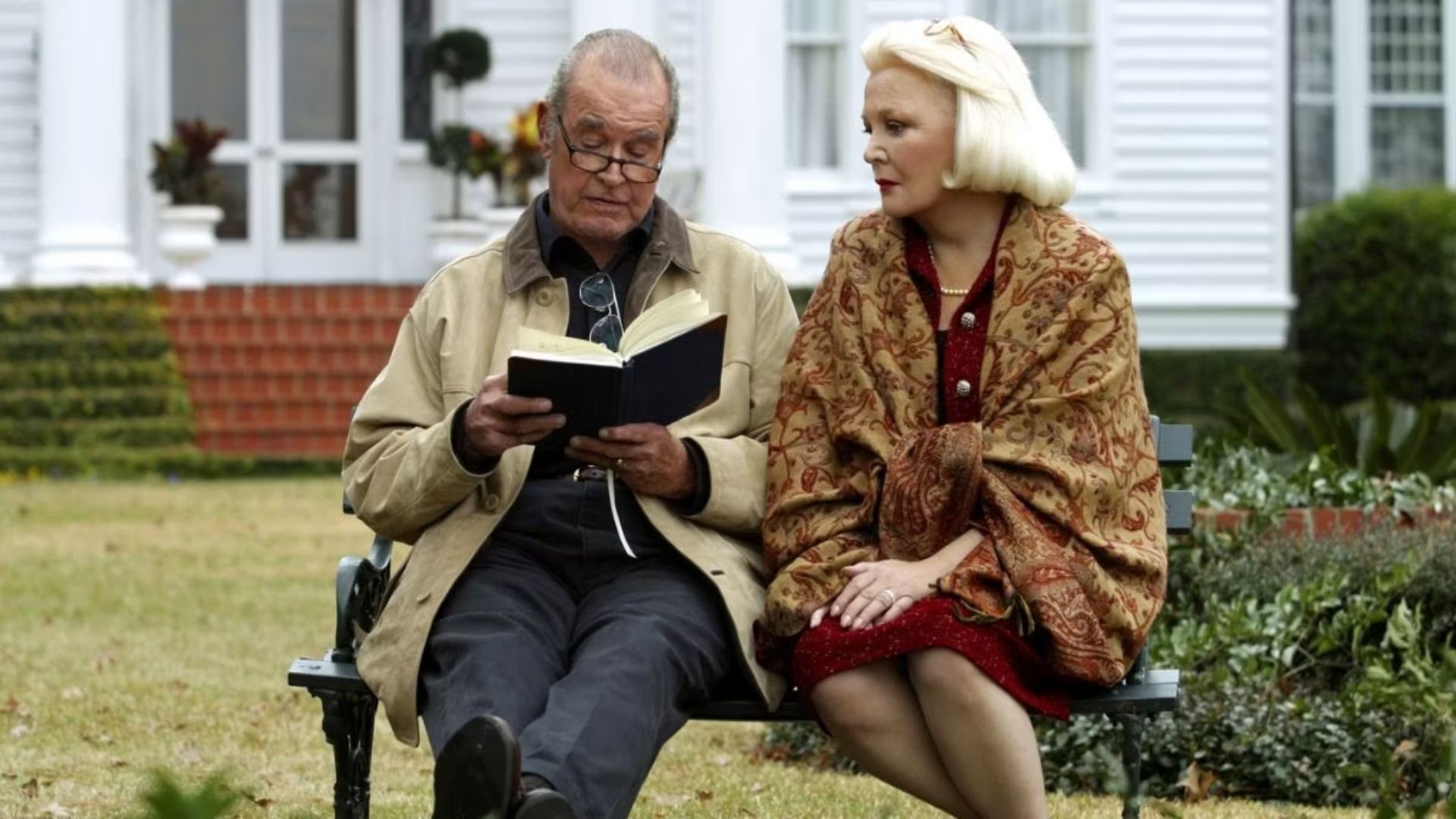 James Garner & Gena Rowlands in The Notebook