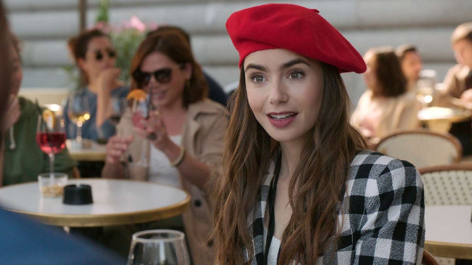 Lily Collins in Emily in Paris