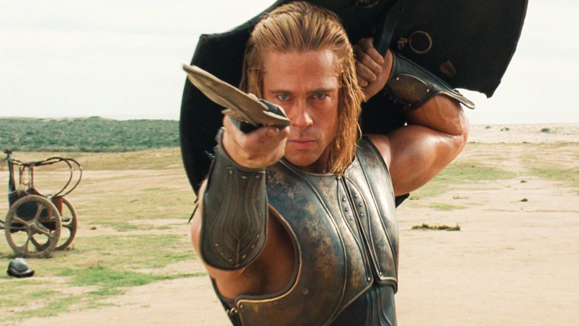 Brad Pitt's Painfully Ironic Troy Injury Is Still Hard to Believe