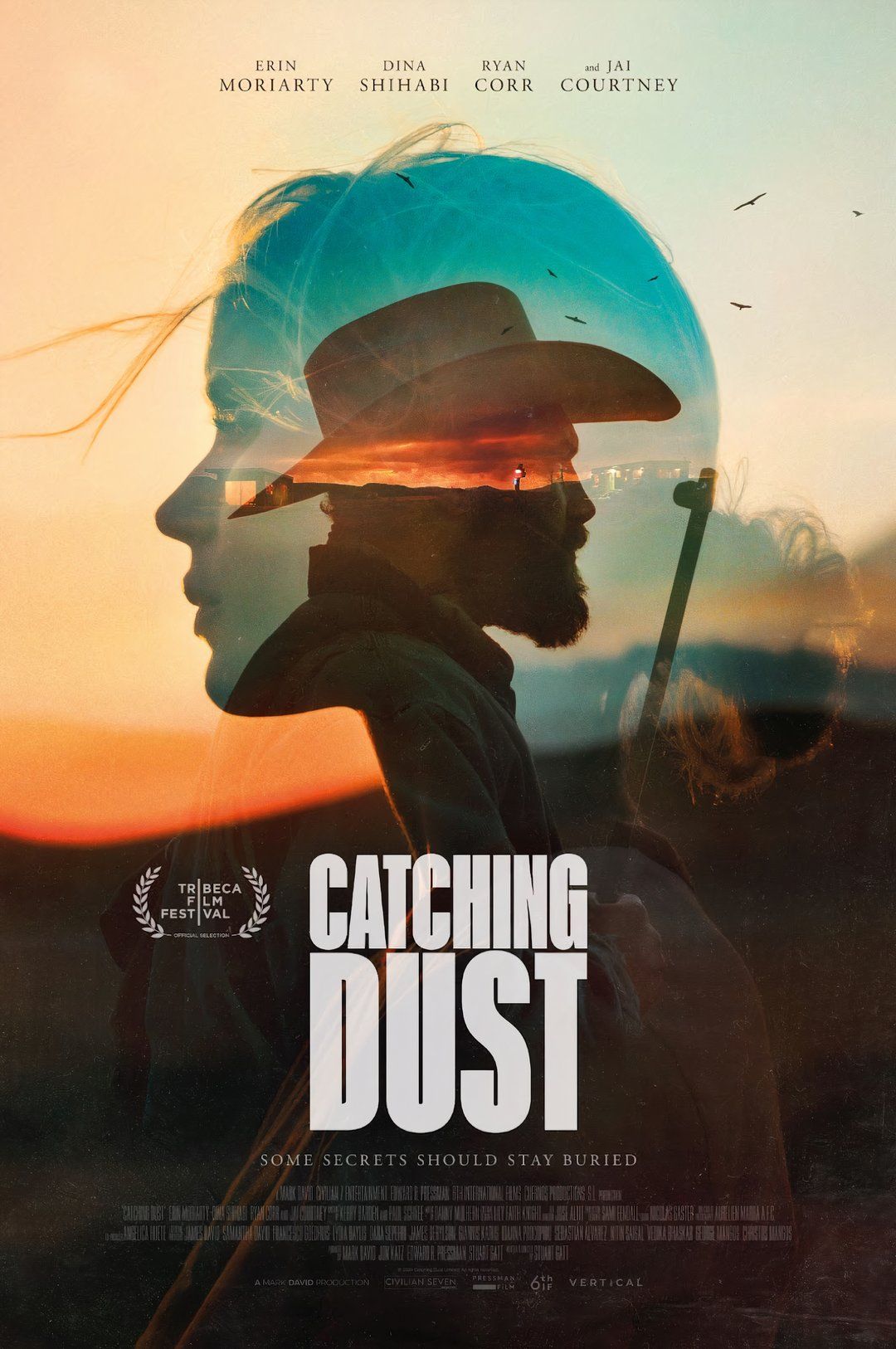 Catching Dust movie poster with Erin Moriarty