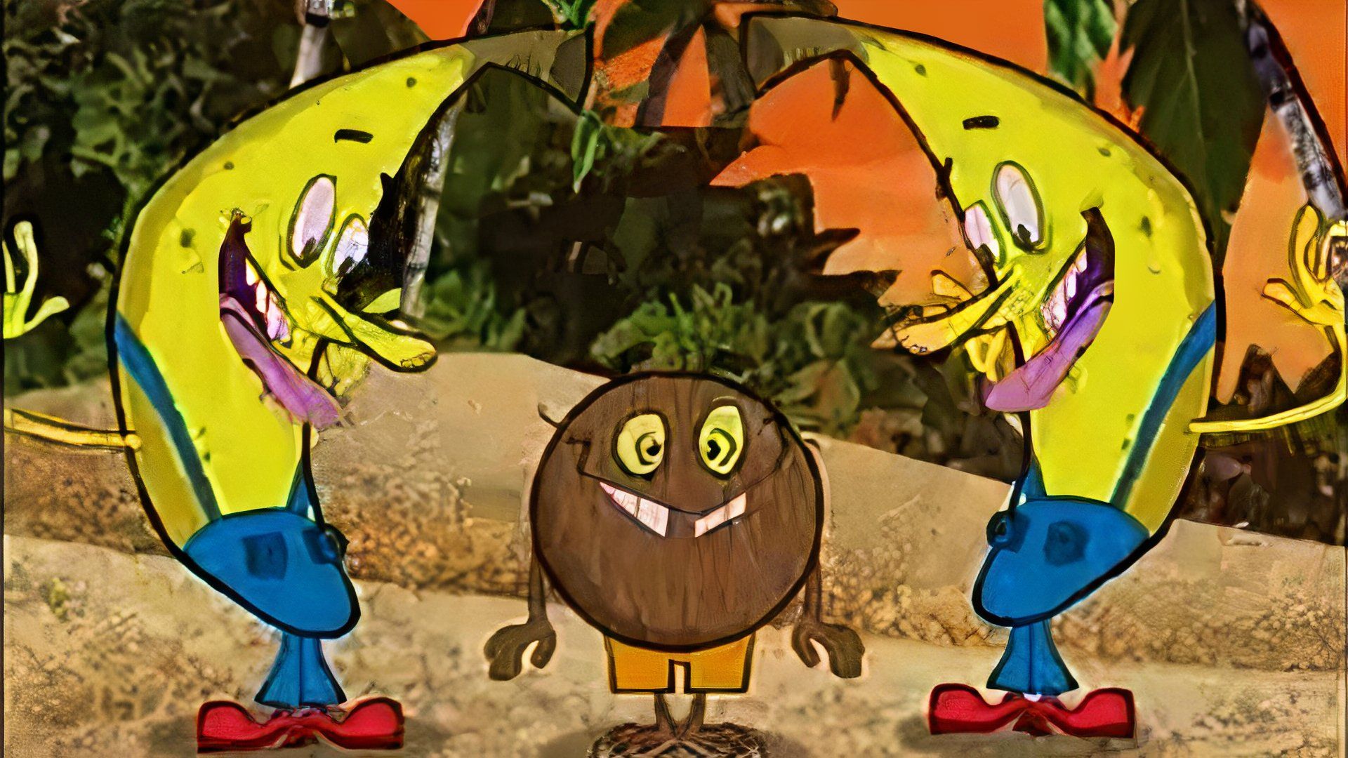 Coconut Fred's Fruit Salad Island Was a Blatant SpongeBob Ripoff