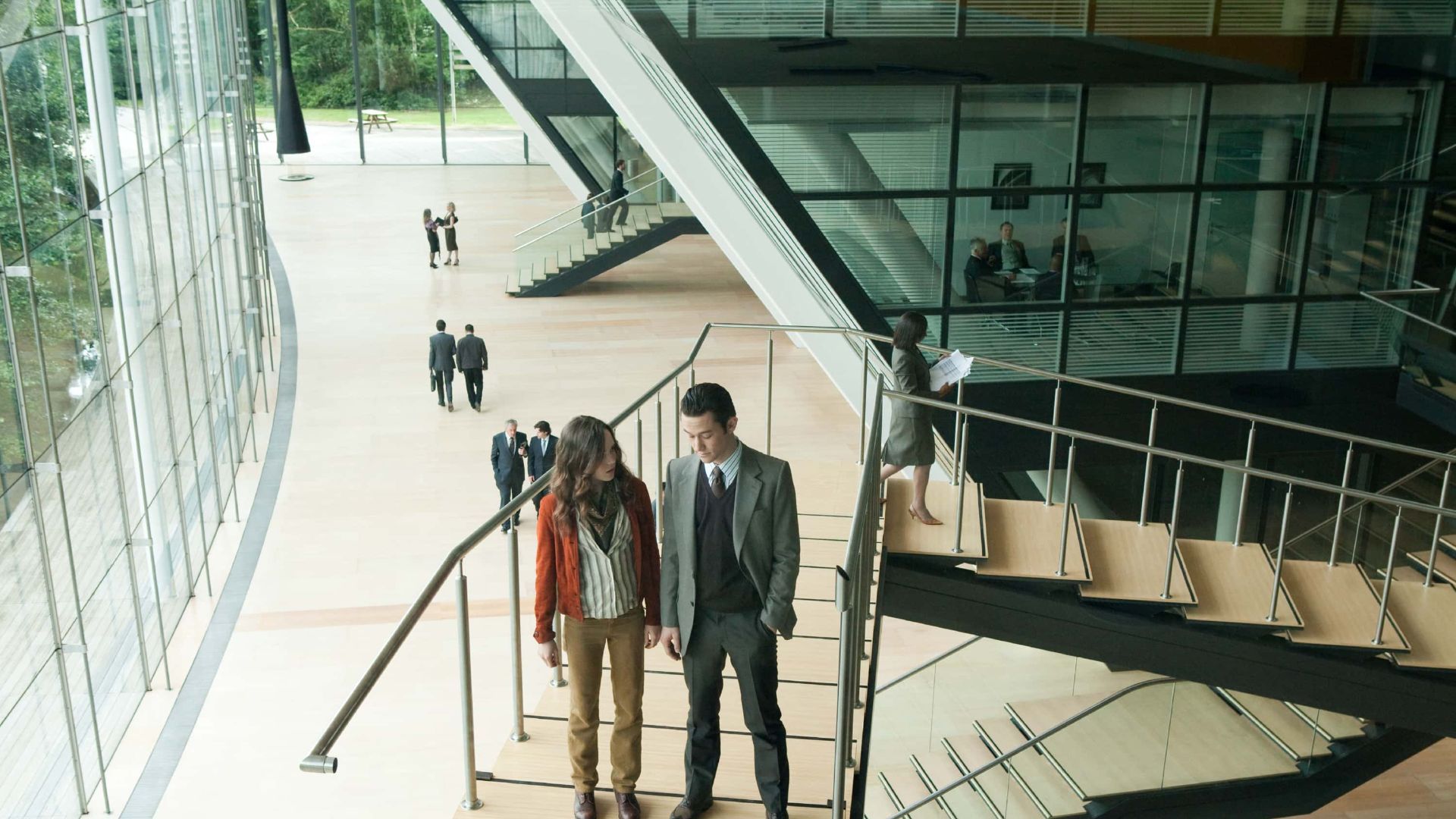 Elliot Page and Joseph Gordon-Levitt in Inception