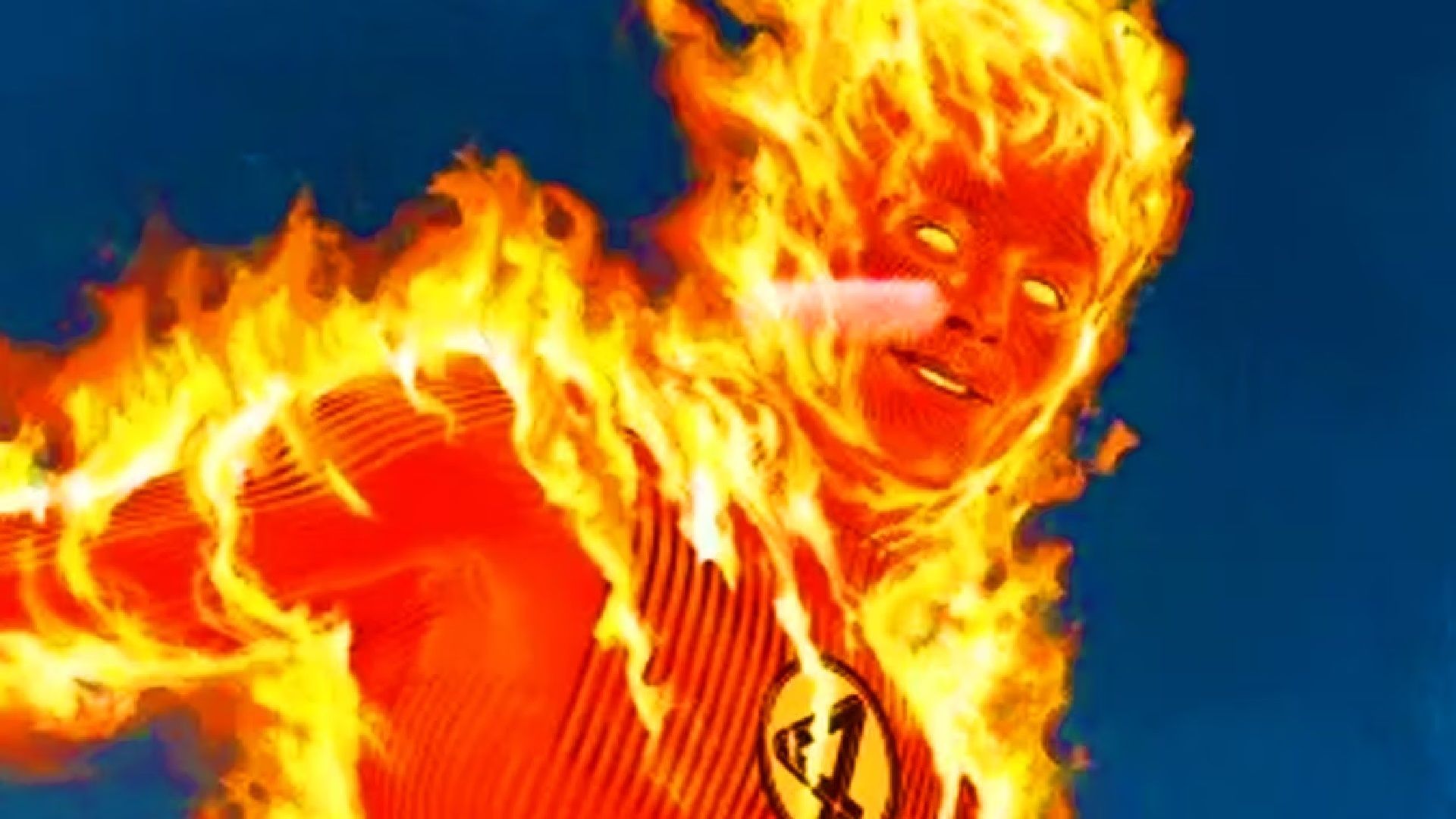 Joseph Quinn as the Human Torch