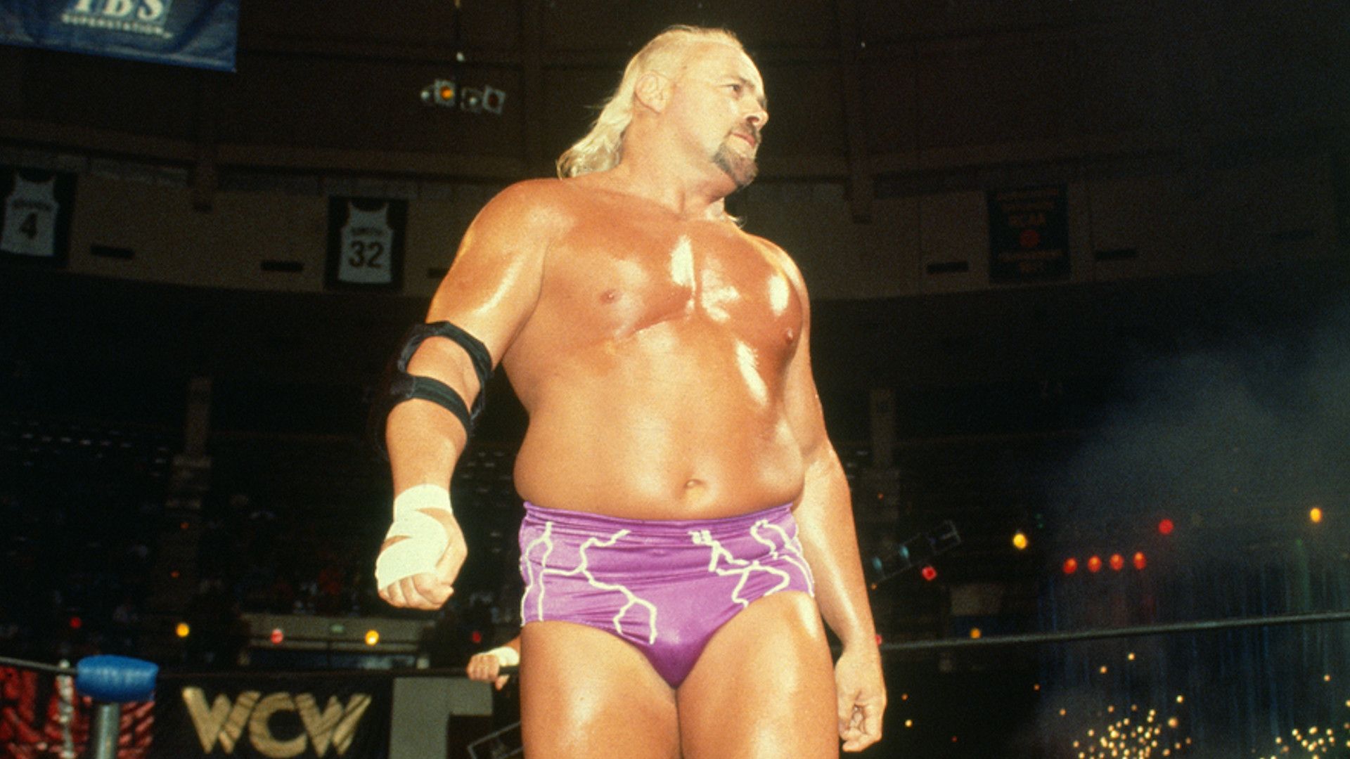 Kevin Sullivan in the wrestling ring