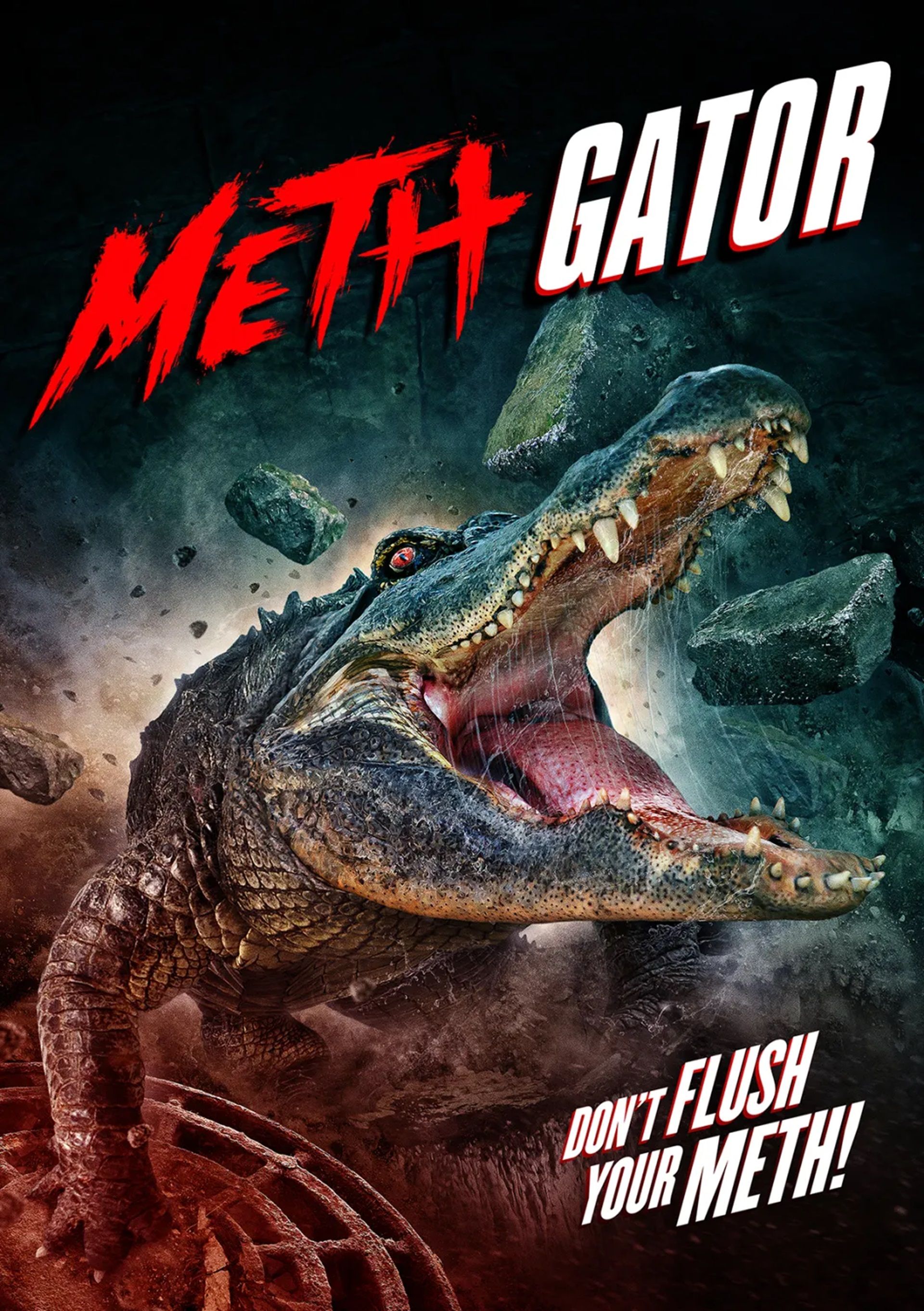 Meth Gator Sticker