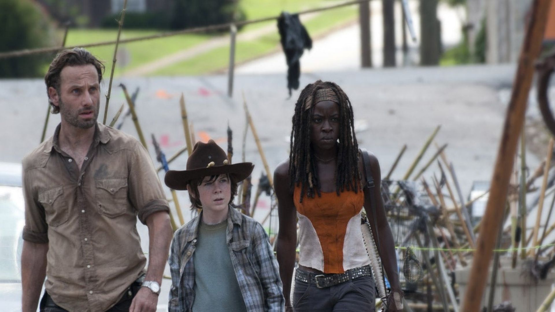 Rick, Carl, & Michonne find Morgan in The Walking Dead