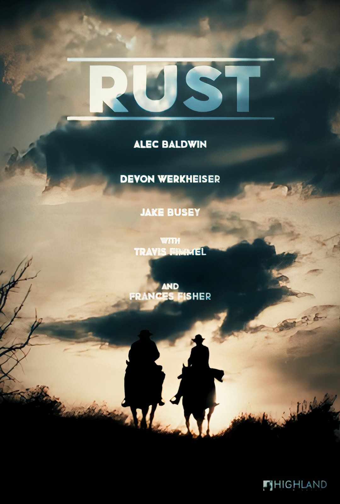 Rust movie poster 2024