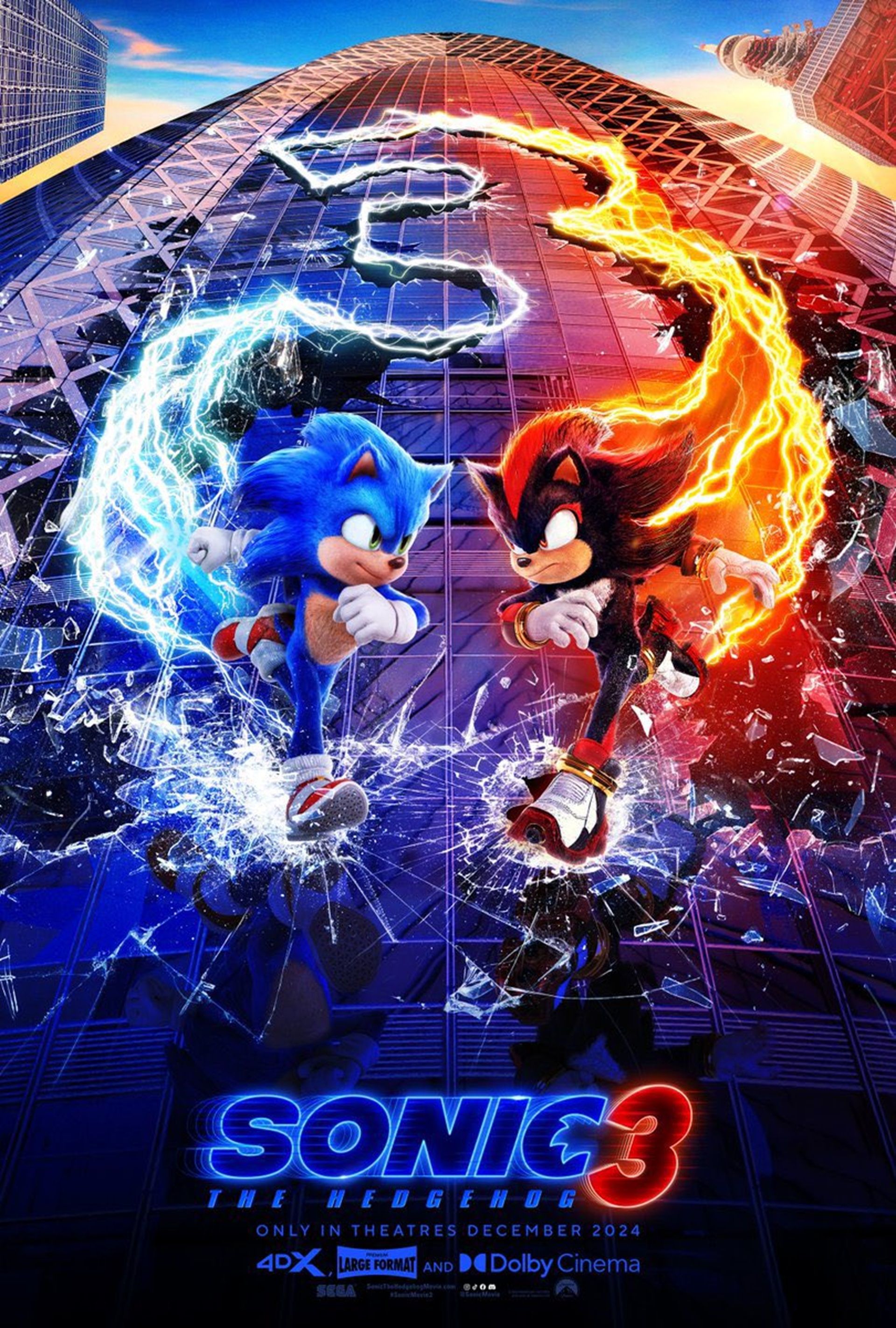 Трейлер Sonic the Hedgehog 3 обещает новое напряженное приключение и нового призрачного соперника