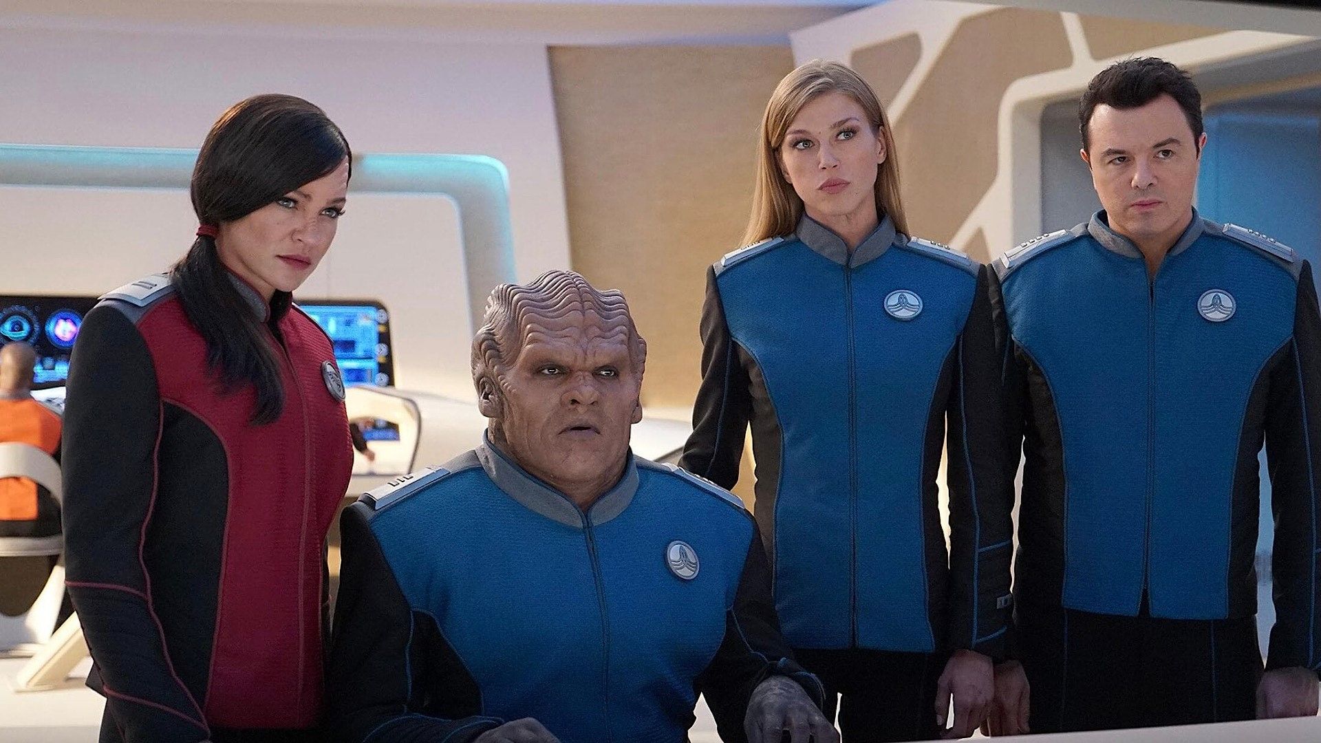 The cast of The Orville