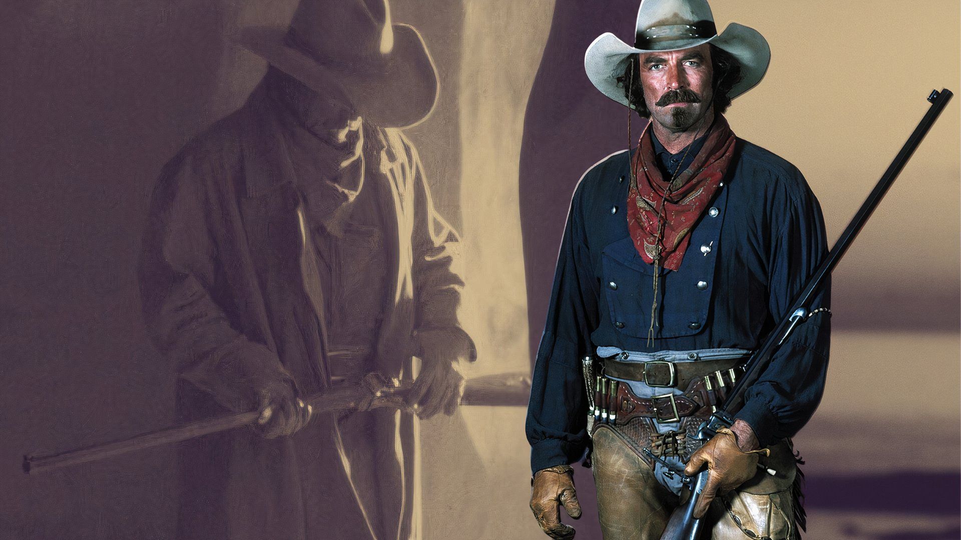 The Real Star of This Tom Selleck Western Is His Rifle