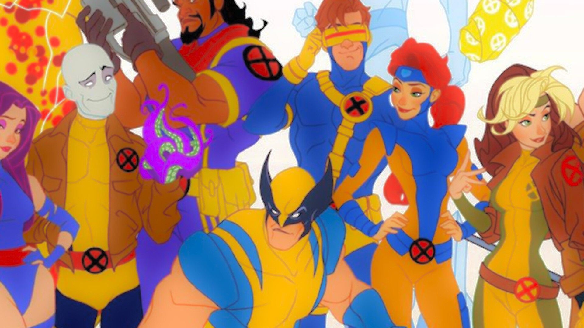 The X-Men Are Transformed Into Disney Characters in Stunning Fan Art