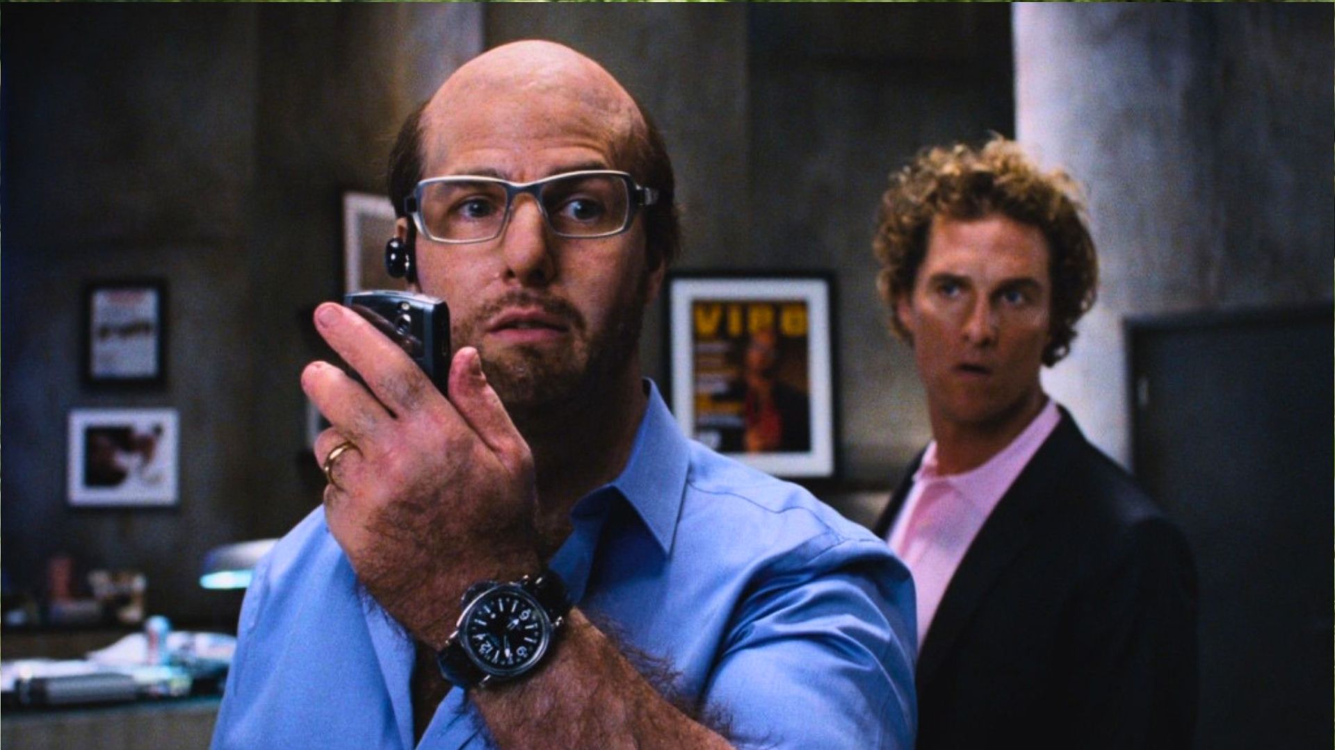 Tom Cruise & Matthew McConaughey in Tropic Thunder