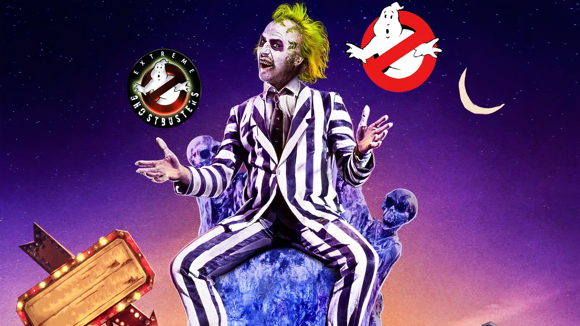 Beetlejuice Battled the Ghostbusters and It's Free to Watch on YouTube