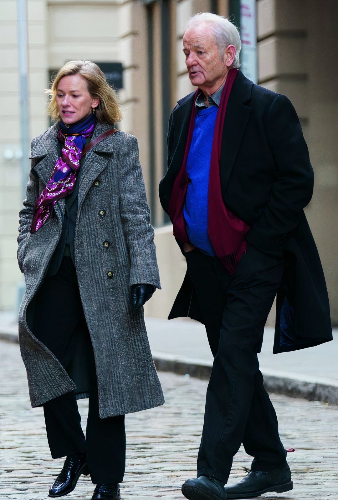 Naomi Watts and Bill Murray in the movie The Friend