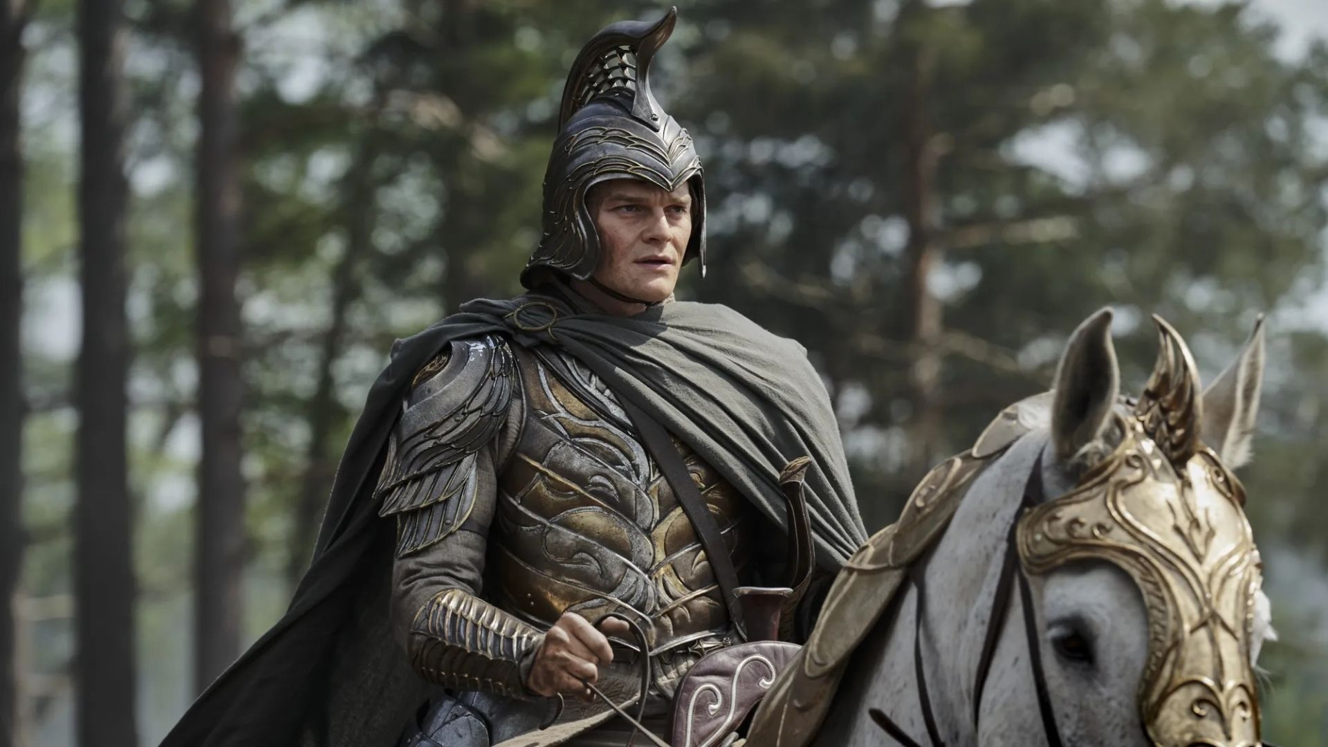 Robert Aramayo as Elrond in The Rings of Power Season 2