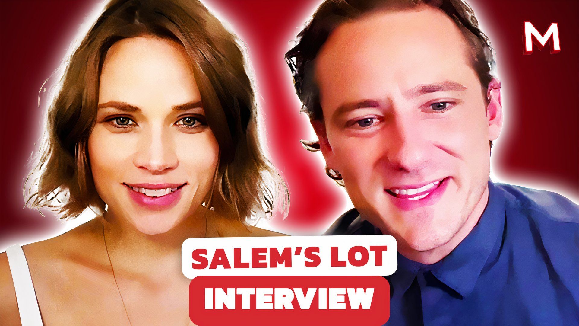 Salem's Lot - Lewis Pullman and Makenzie Leigh Interview