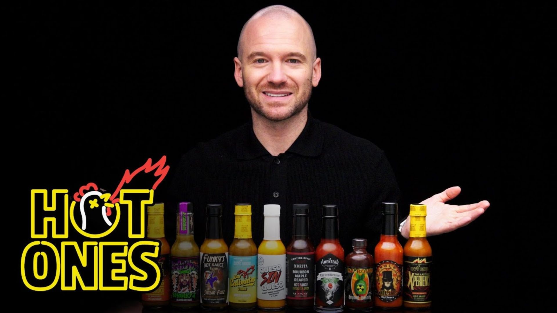 Hot Ones выйдет в прямом эфире на Netflix с Шоном Эвансом