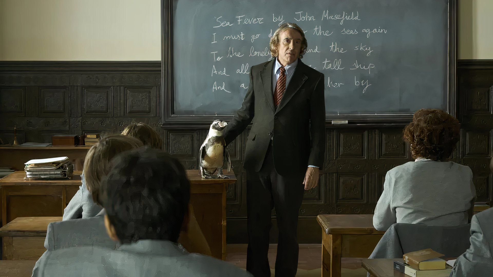 Steve Coogan in The Penguin Lessons in TIFF 2024