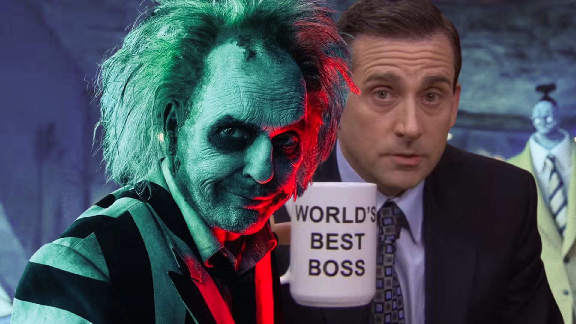 The Office and Beetlejuice Beetlejuice