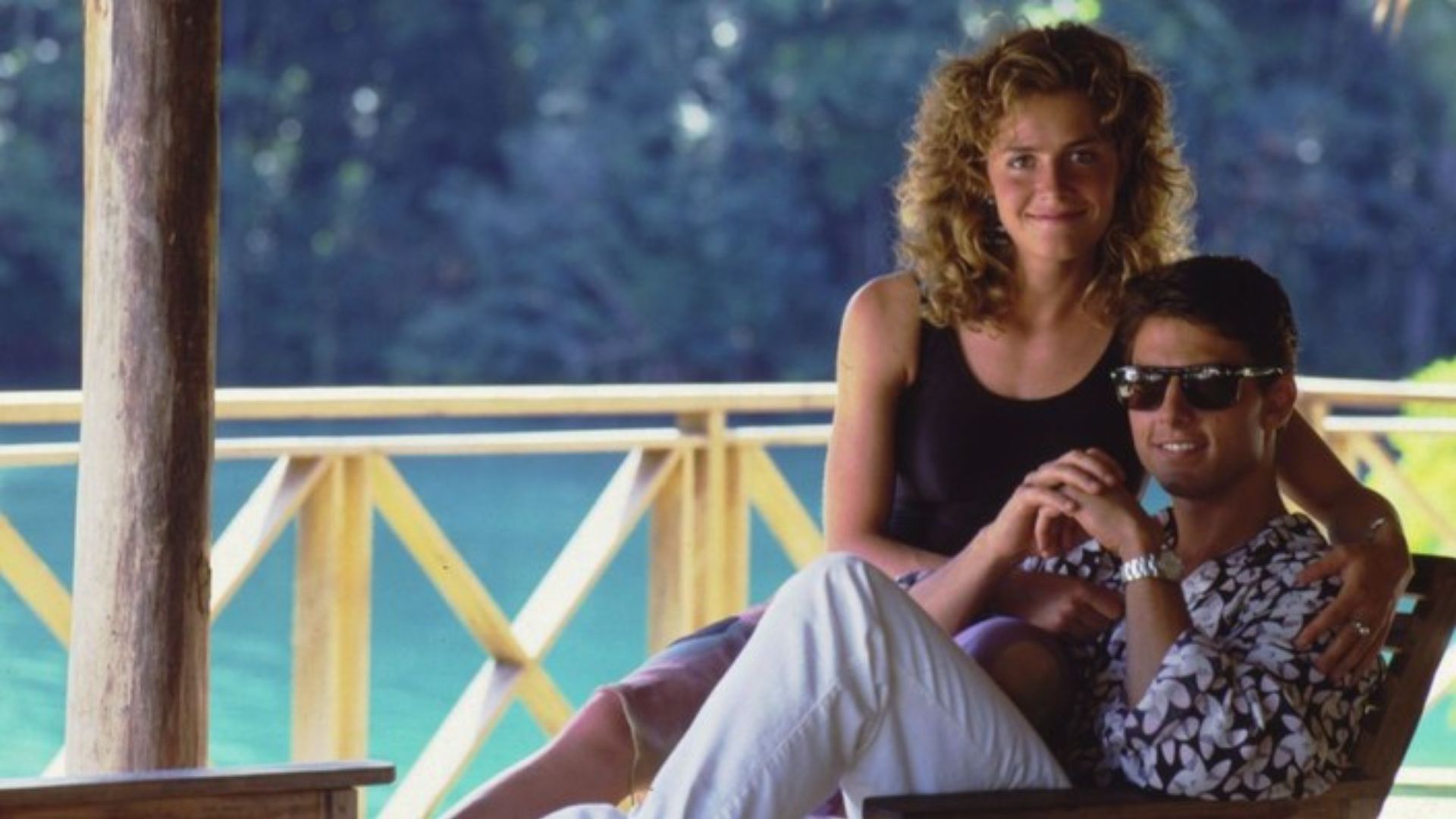 Tom Cruise and Elisabeth Shue in Cocktail