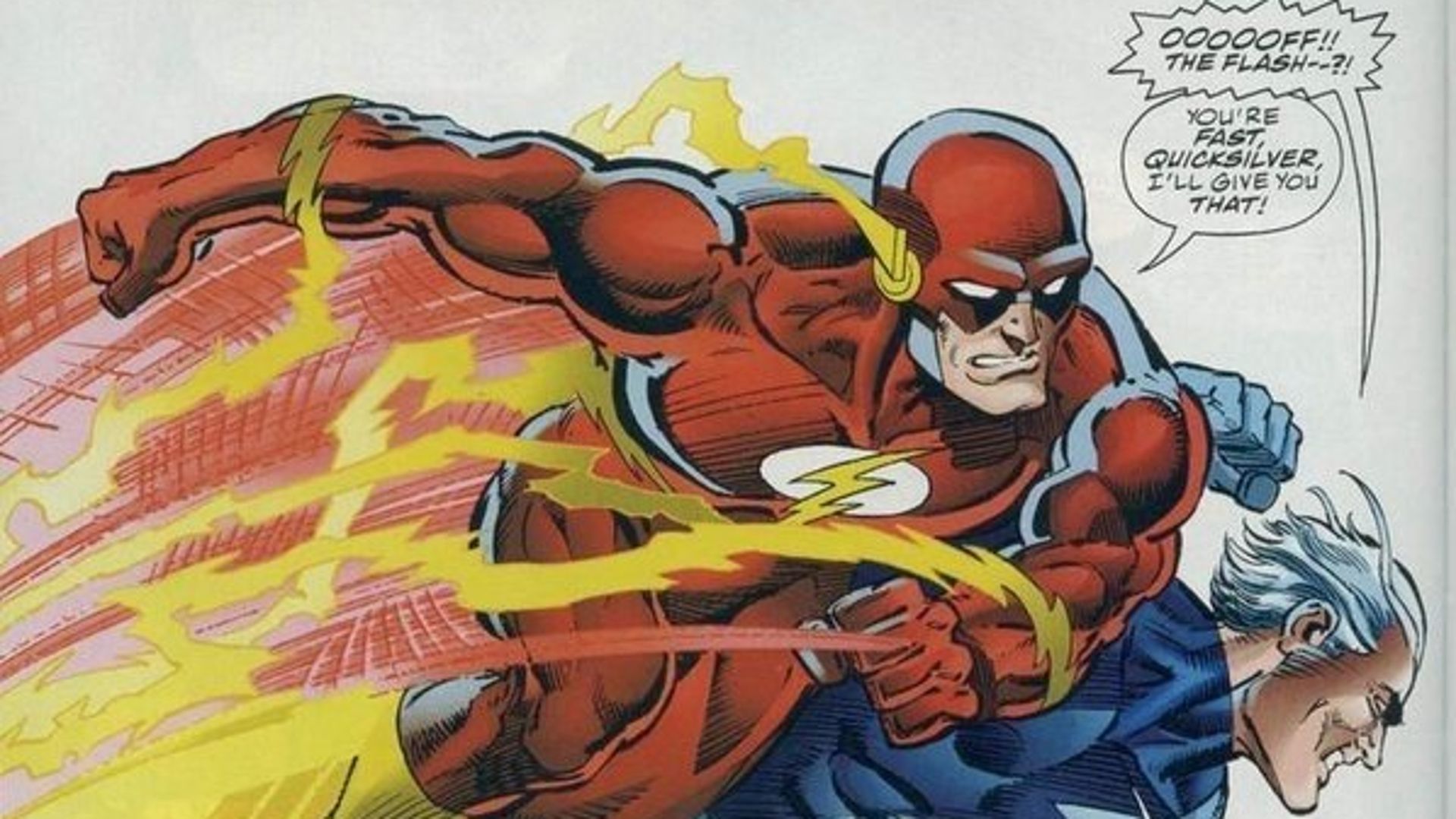 Is Quicksilver Faster Than the Flash?