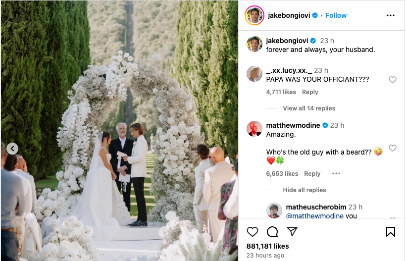 Stranger Things' Millie Bobby Brown Reunites With 'Papa' for Wedding Vows