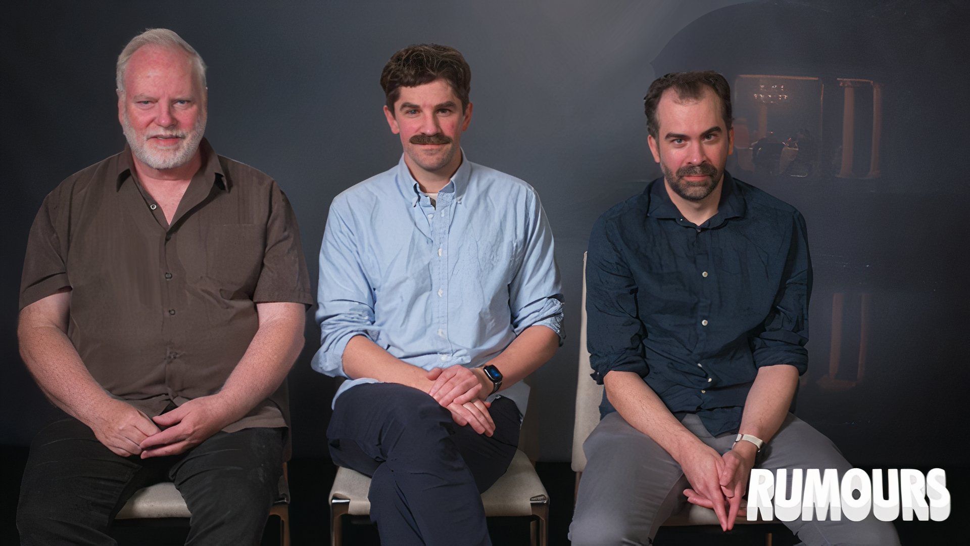 Rumours directors Guy Maddin, Evan Johnson, and Galen Johnson