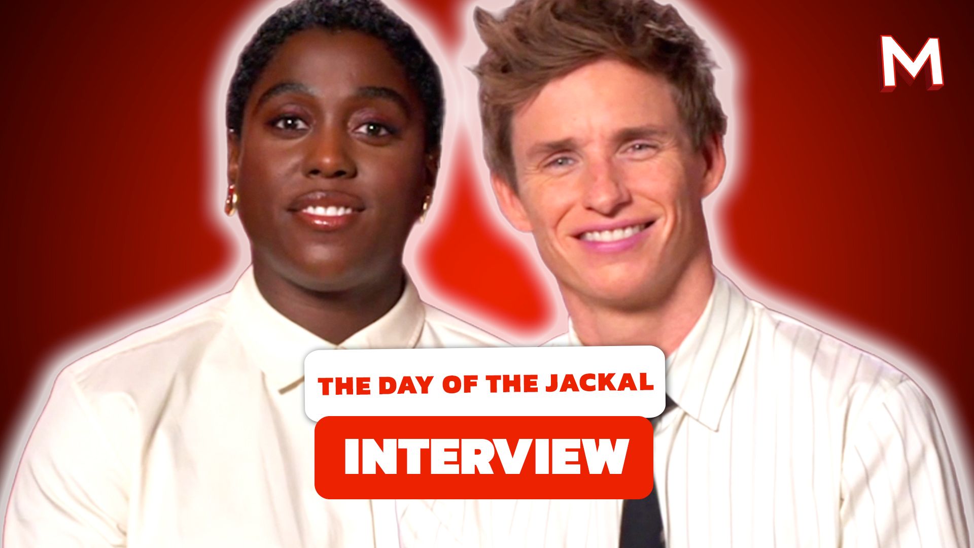 THE DAY OF THE JACKAL - Lashana Lynch and Eddie Redmayne