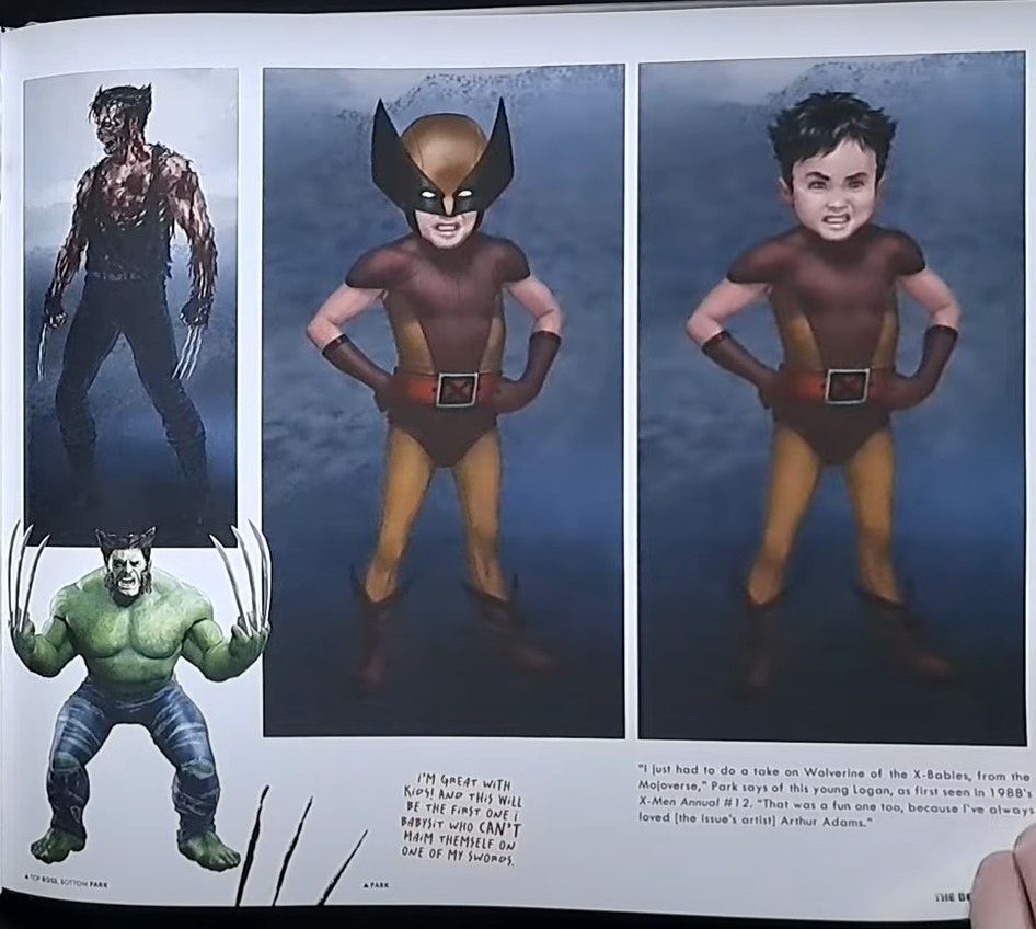 Deadpool & Wolverine Concept Artbook Reveals New Hulk-Wolverine Variant