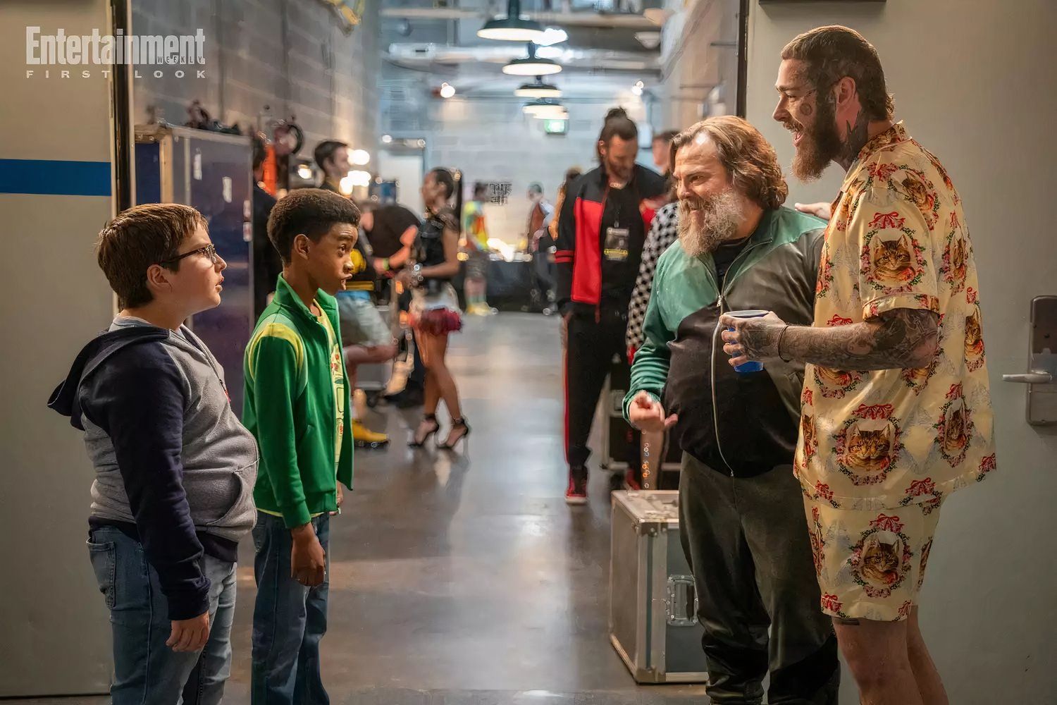 First Look at Farrelly Brothers' Christmas Comedy, Dear Santa, with Jack Black as Satanta