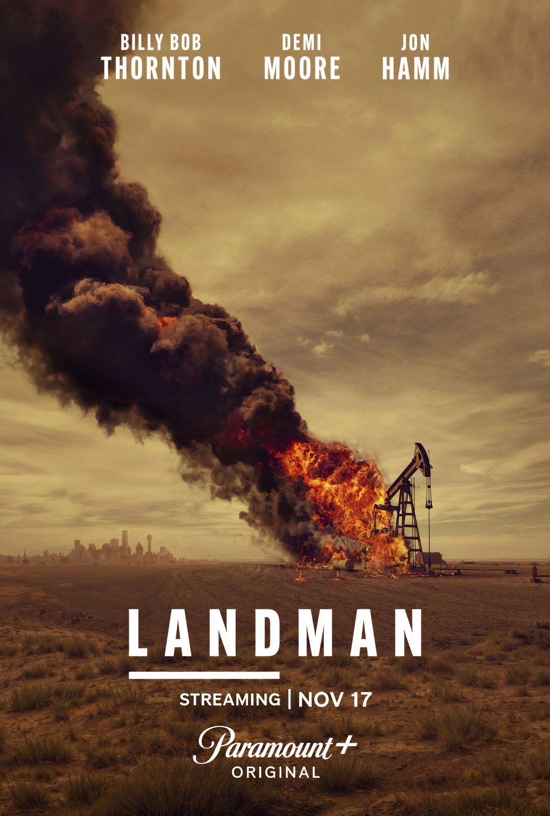 Landman TV show poster