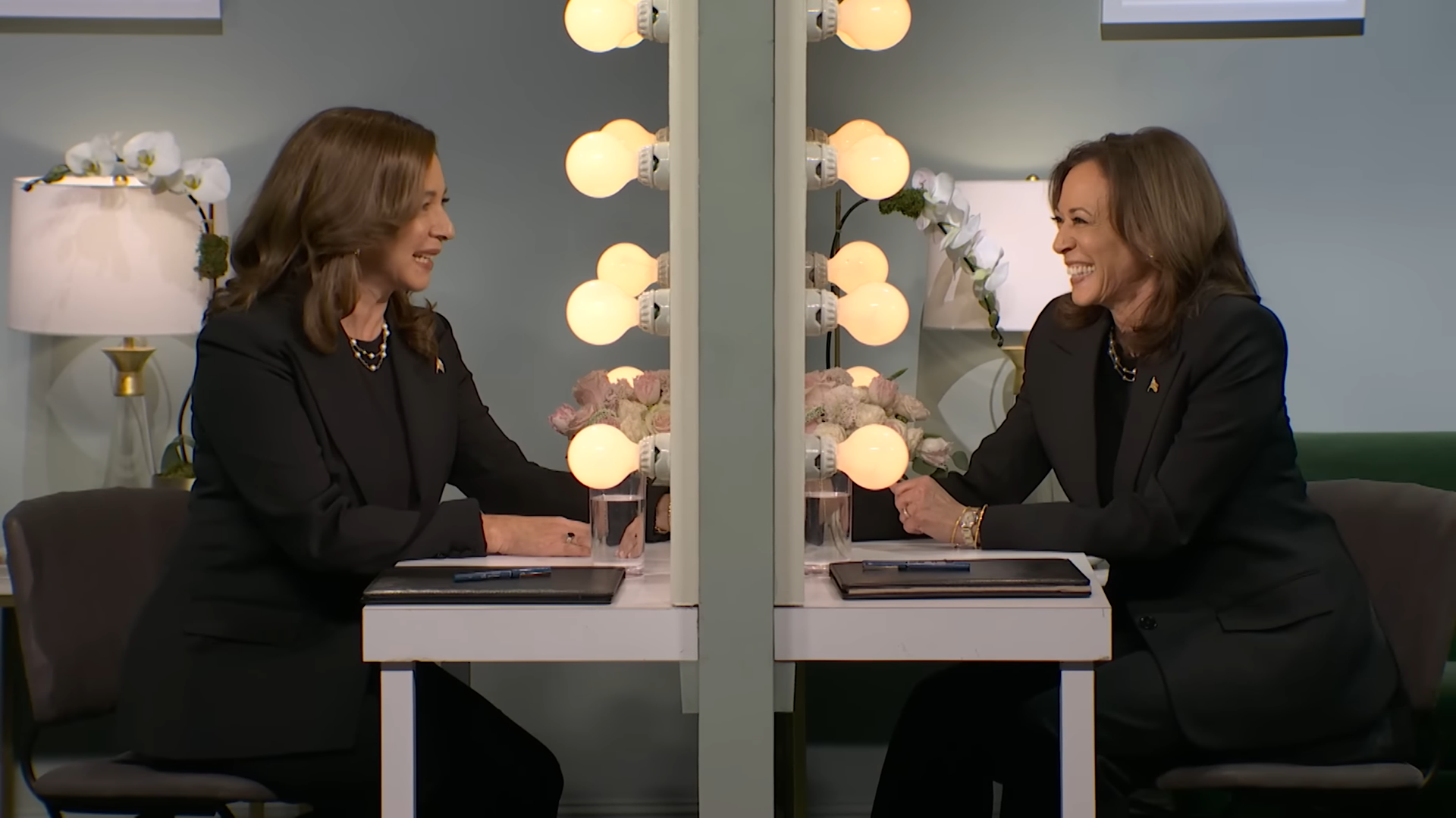 Maya Rudolph and Kamala Harris on SNL