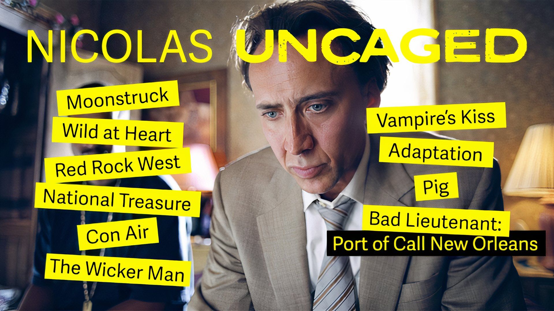 Nicolas UnCaged Movie Collection Unleashes the Actor’s Wildest Motion pictures