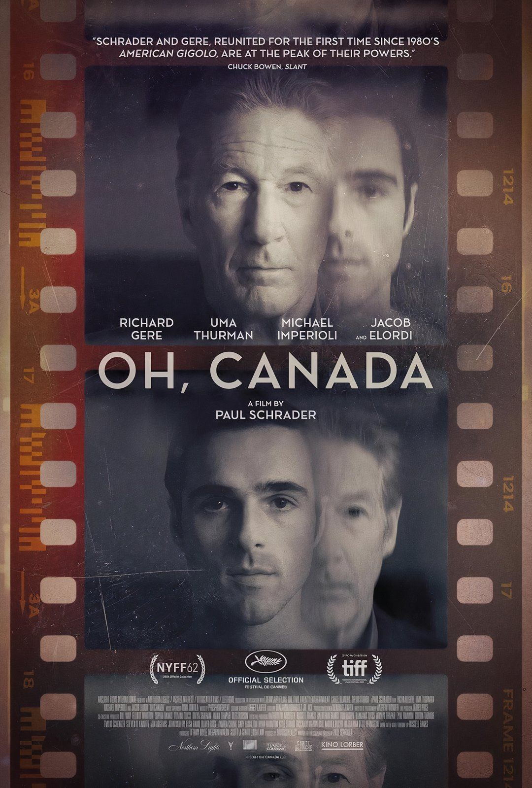 Oh Canada movie poster