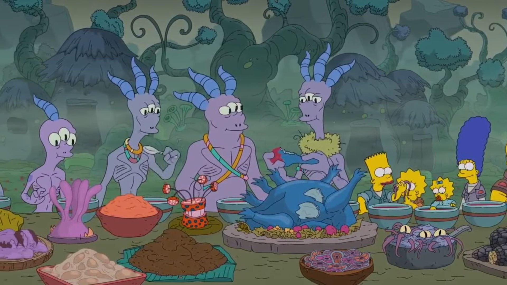 Best Thanksgiving Episodes of 'The Simpsons' Ranked