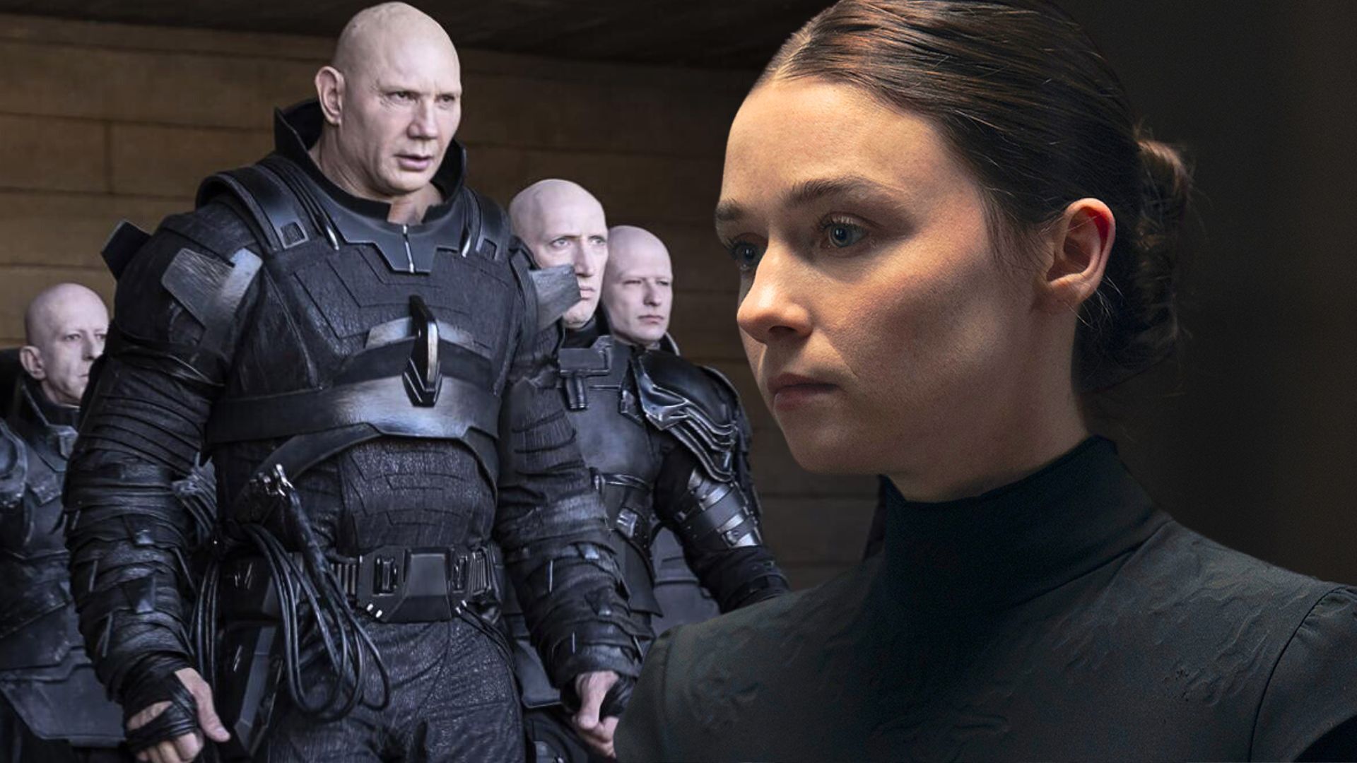 A custom image of the Harkonnens in Dune: Part 2 and Dune: Prophecy