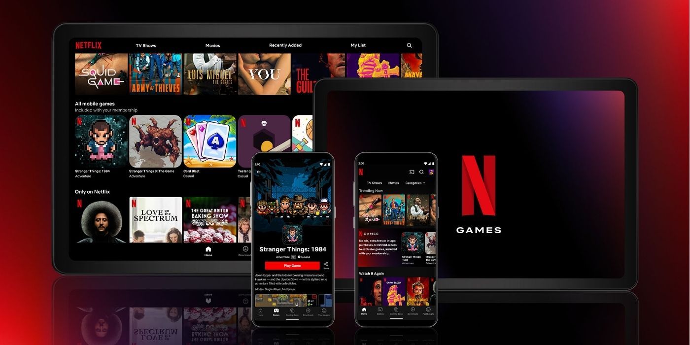 Play Games on Netflix Mobile App