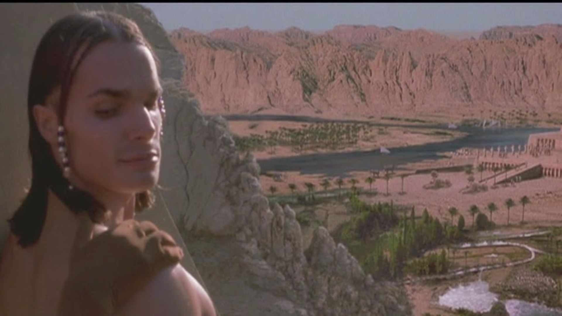 A man in the mountains of Egypt in Russell Mulcahy's Tale of the Mummy